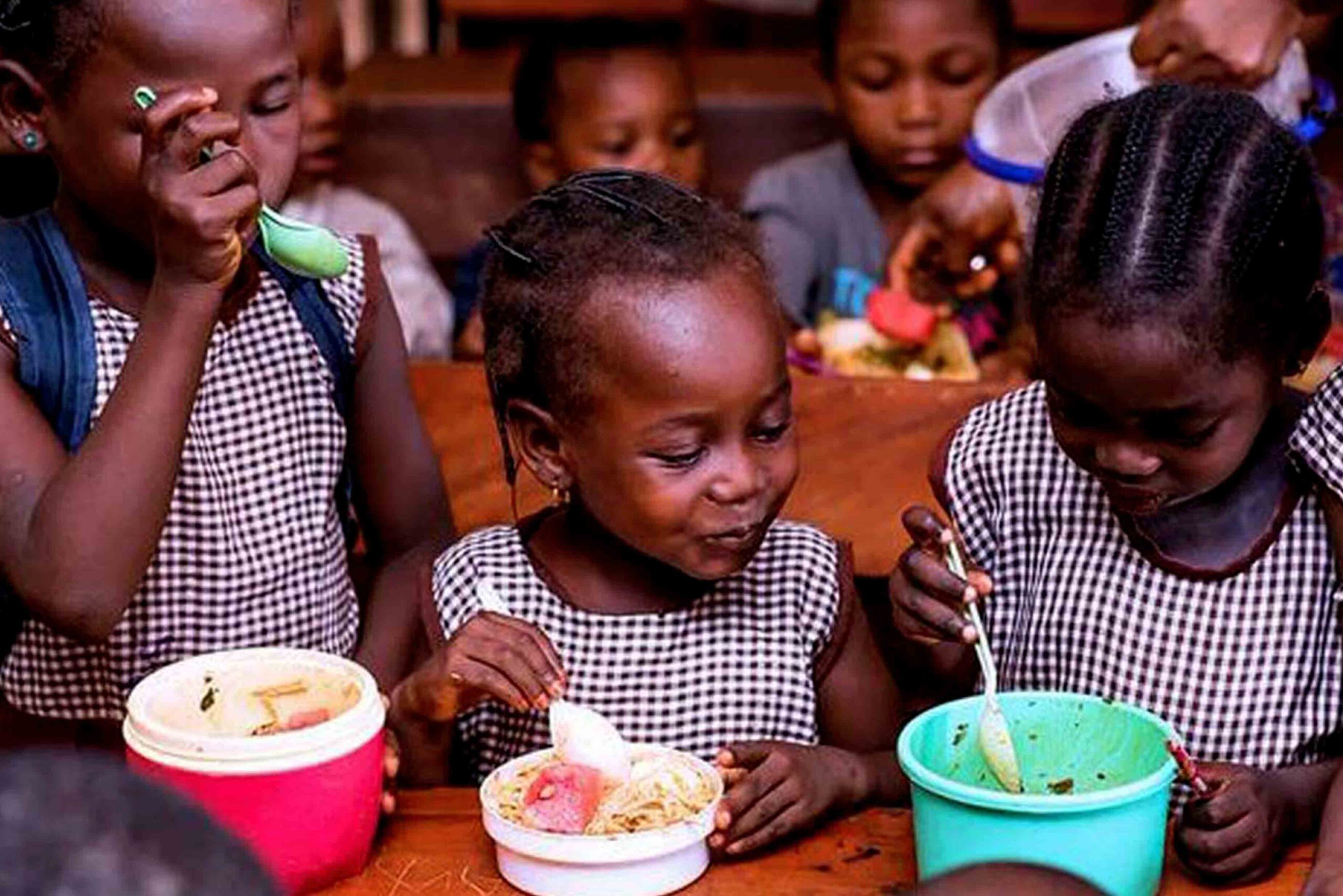 School Feeding in Wewe LGA of Saki